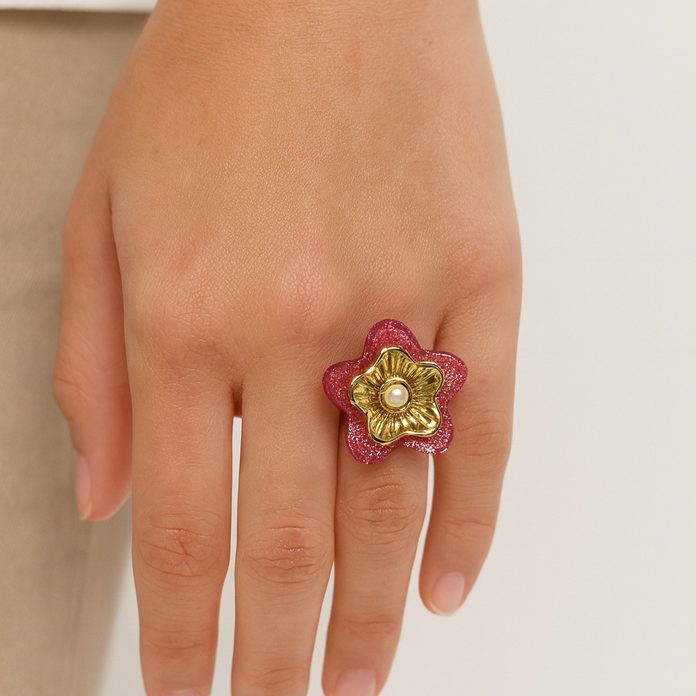 Coach Flower Ring - Picture 9 of 9